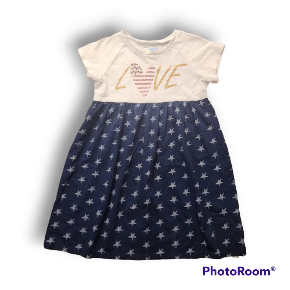 Lightning Bug USA 'Love' Dress Sz 6